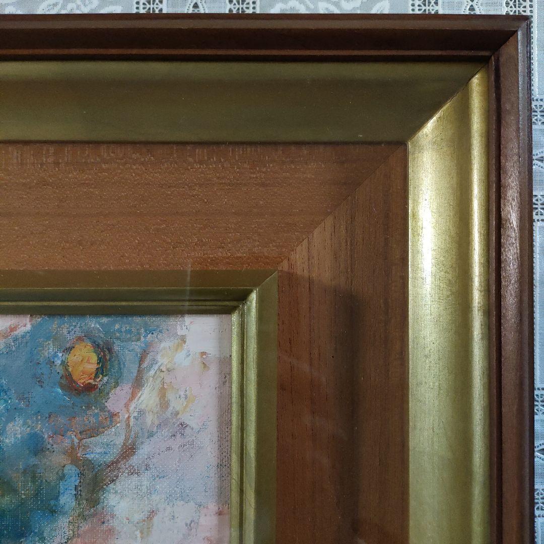 久保吉汜（くぼよしひろ）　油彩画 F6号『騎馬』