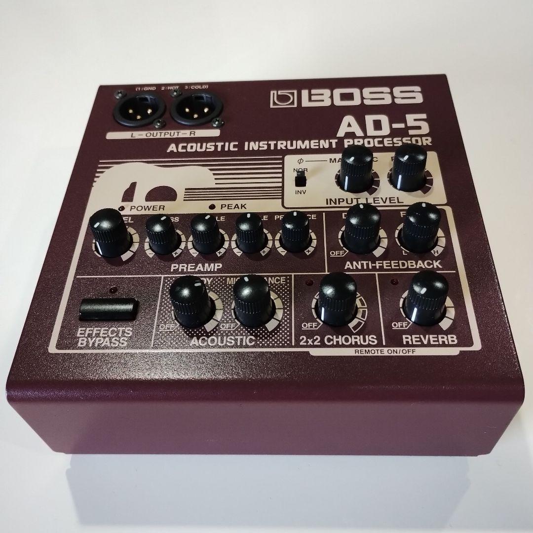 BOSS AD-5 アコースティックギター プリアンプ BOSS AD-5