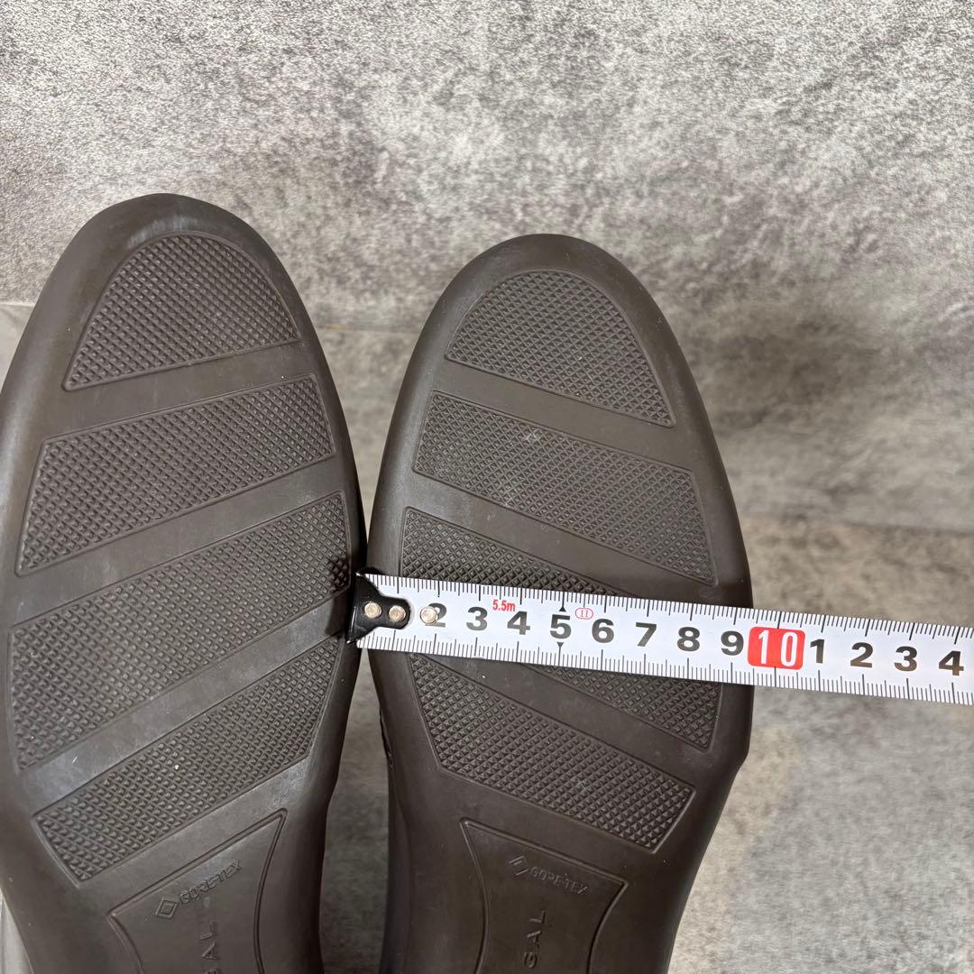 （美品）　REGAL リーガル　レザースニーカー　ゴアテックス　ダークブラウン