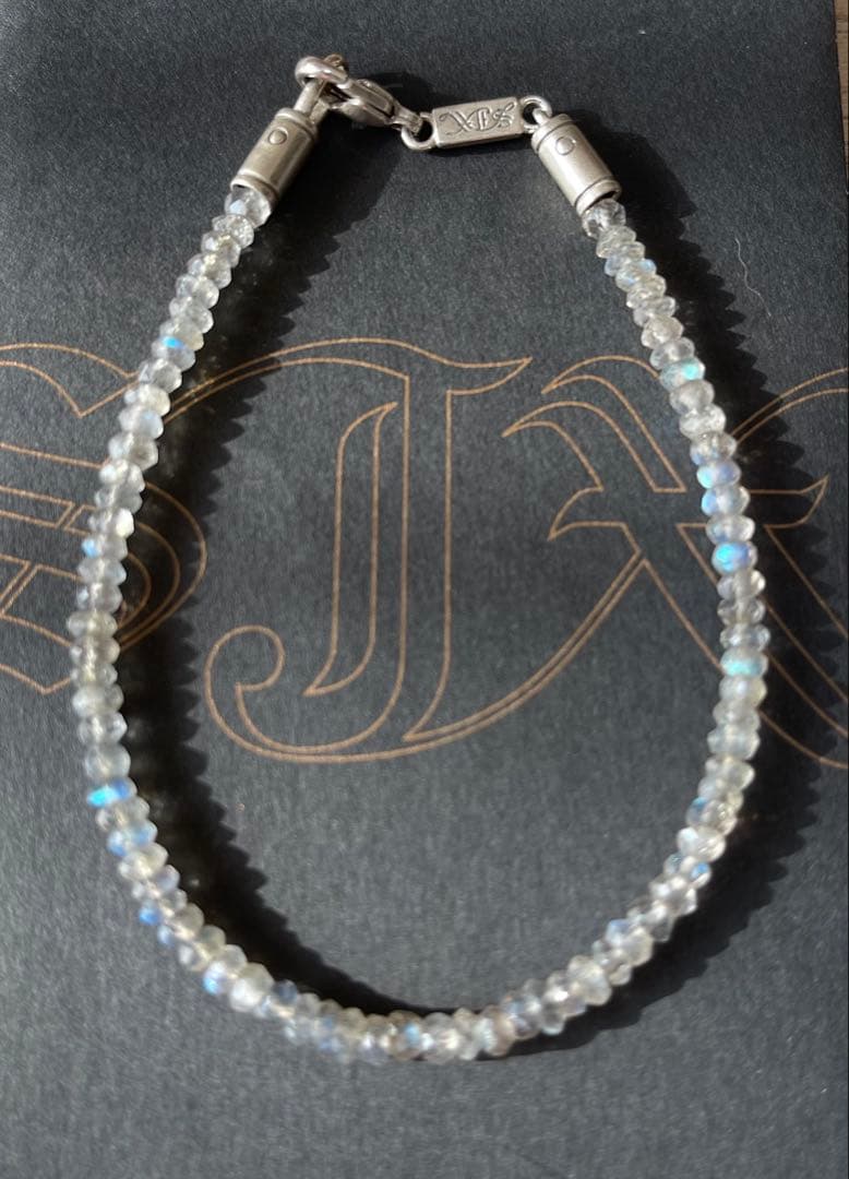 SJX ラブラドライトブレスレットsilver925