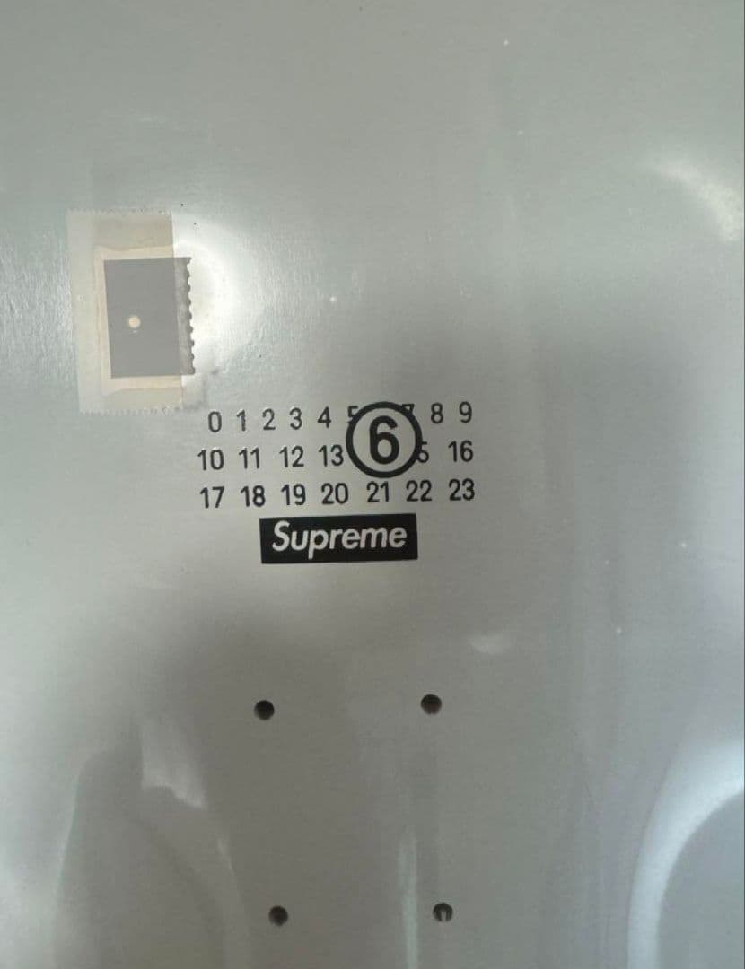 スケートボード Supreme x MM6 Skateboard \"White\"