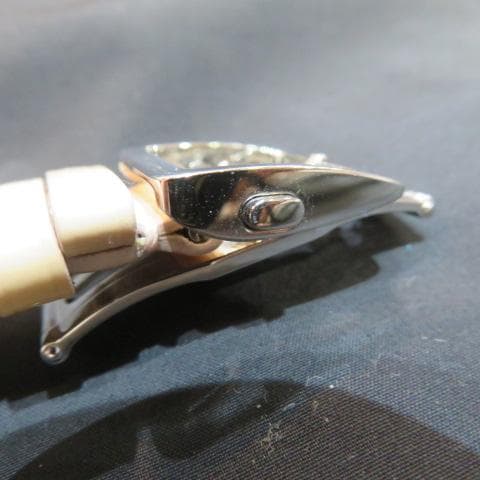 ルイヴィトン タンブール用モノグラムヴェルニバンド淡いピンク/純正SS