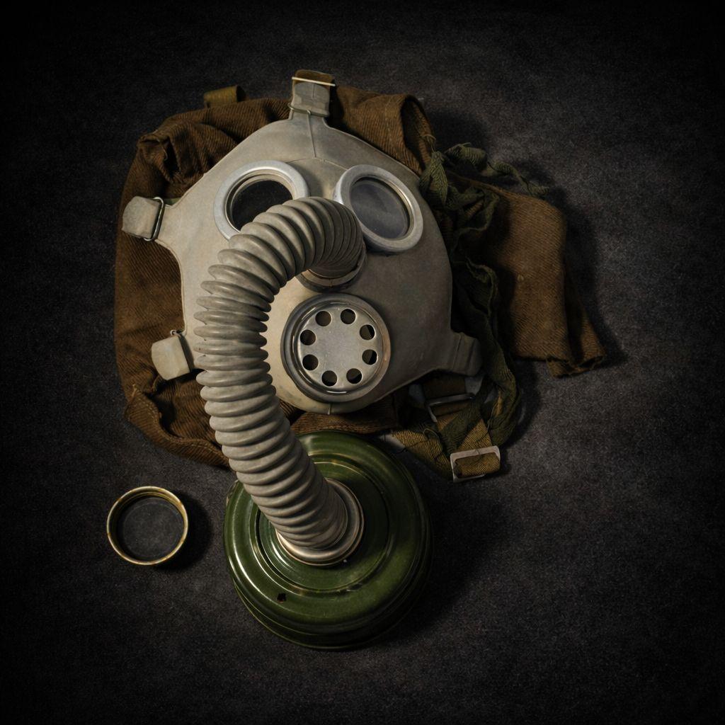 ロシア軍 実物 PDF-7 GP-5 ガスマスク サイズ4 官給放出品 - メルカリ