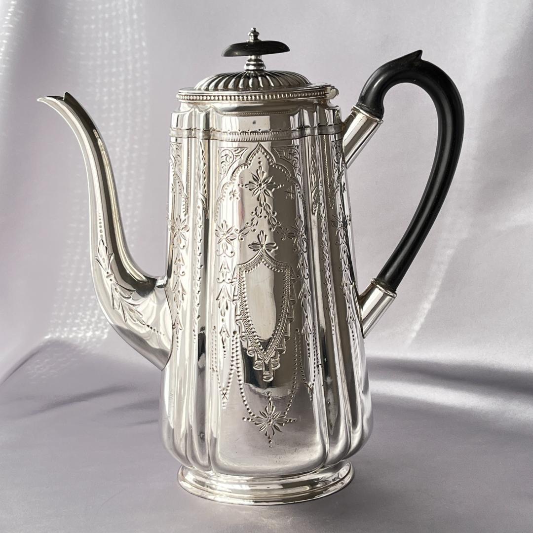 【Joseph Rodgers】 エドワーディアンのコーヒーポット