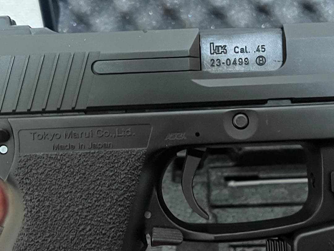 東京マルイ　SOCOM ソーコム　Mk23 固定ガスガン　サイレンサー付き