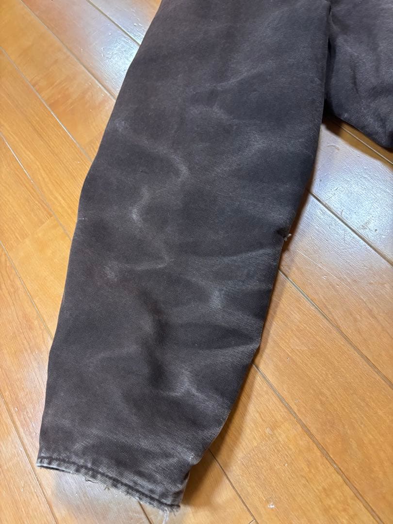 Carhartt デトロイトジャケット USA製 企業ロゴ