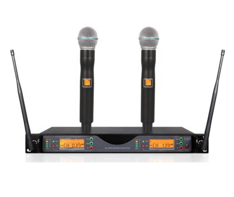 プロ仕様UHFワイヤレスマイクシステム Wireless Microphone