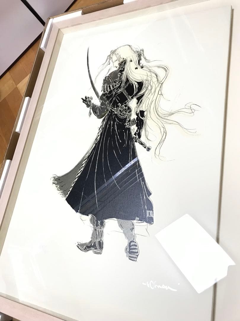 天野喜孝 FF7 セフィロス 研 プライベートエディション シルク