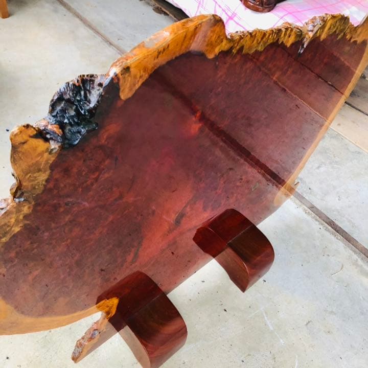 最終価格！希少！天然木1枚板の花梨のついたて