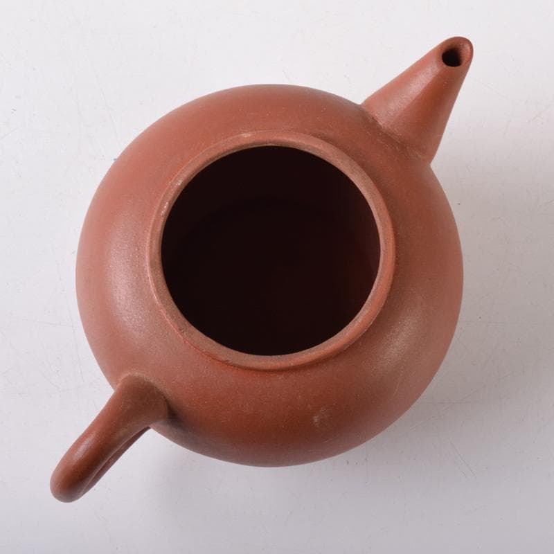 中国　紫砂　朱泥　急須　茶壷　在銘　C　7534