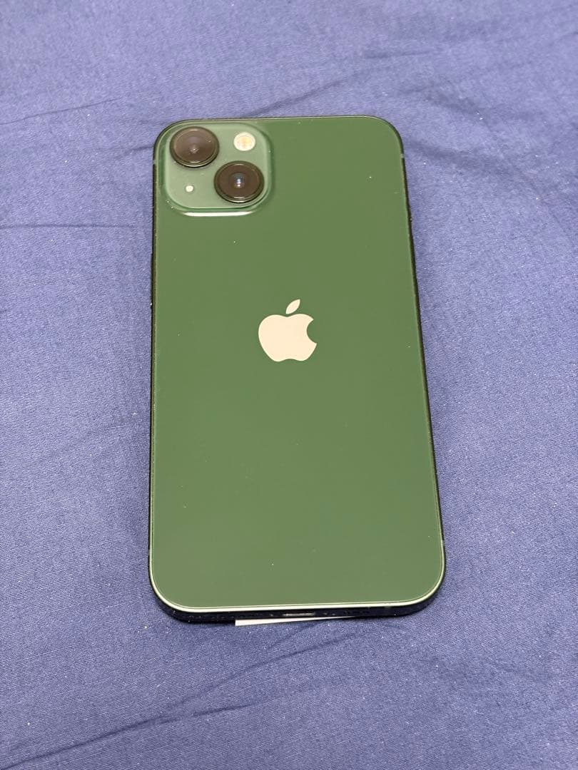 iphone 13 256GB グリーン エレコム未使用ケース付き