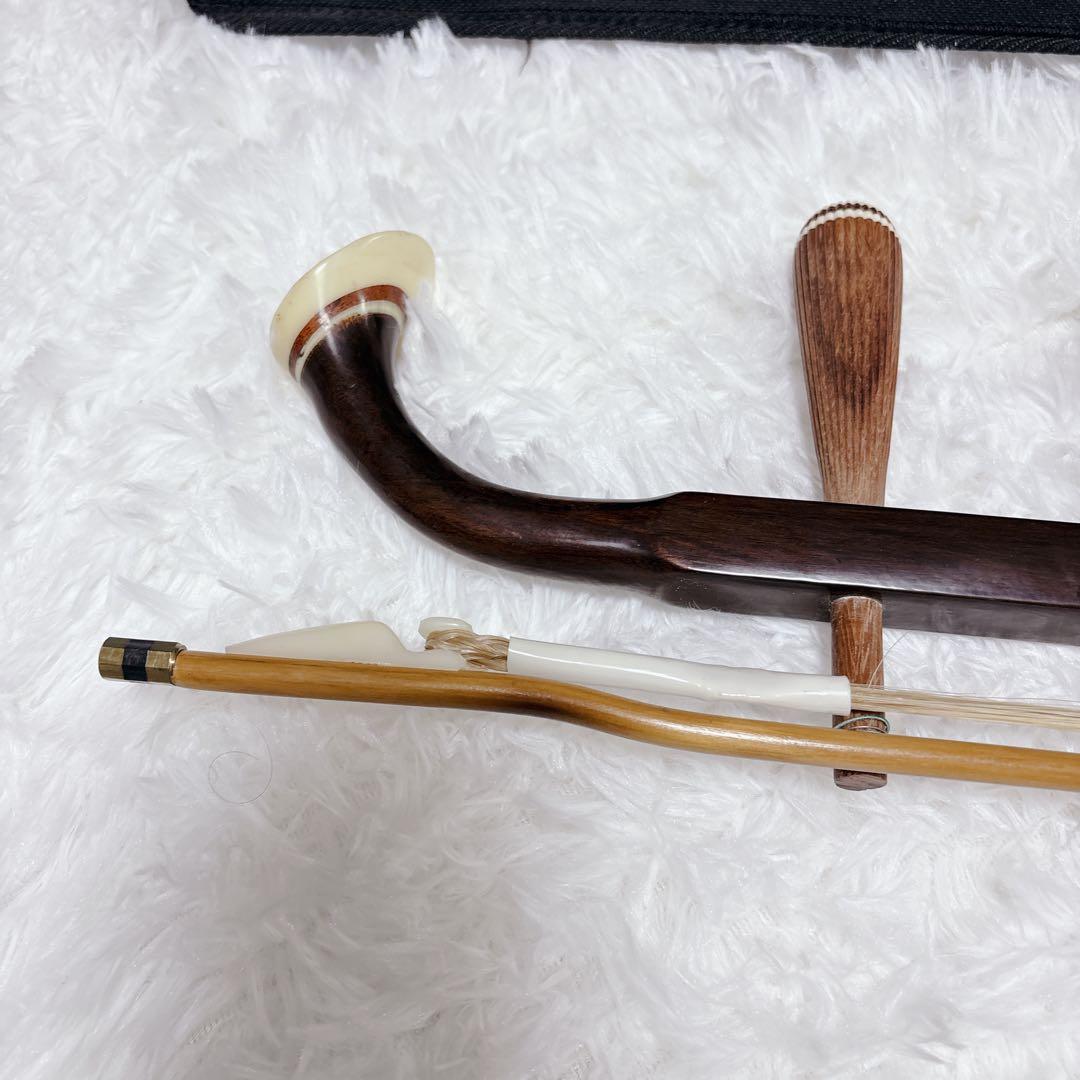 二胡★中古品・現状品、付属品、ケース付き