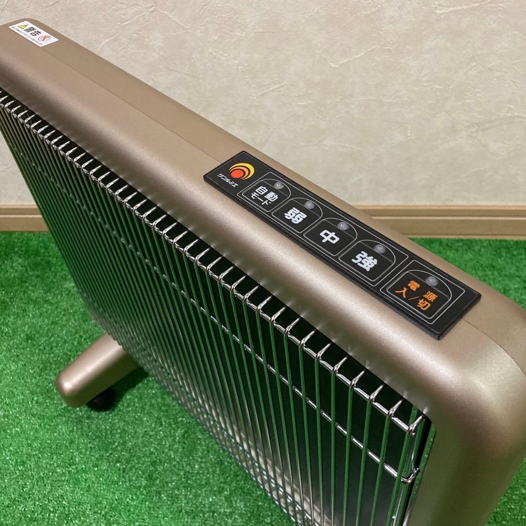 美品】 サンルミエ E800L-TM3 タイマー付 遠赤外線 パネルヒーター