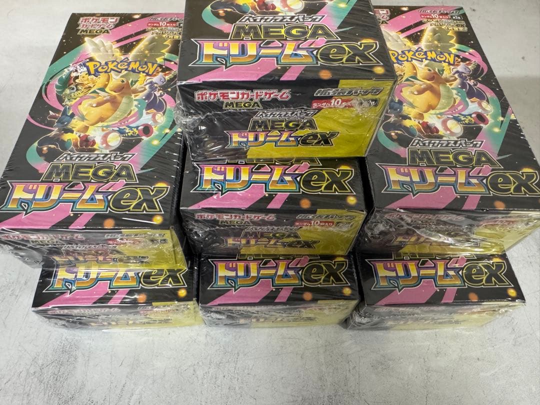 ポケモンカードゲーム MEGA ドリームEX シュリンク付き 7BOX - メルカリ