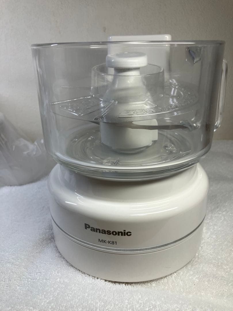 新品未使用Panasonic フードプロセッサー MK-K81-W ホワイト