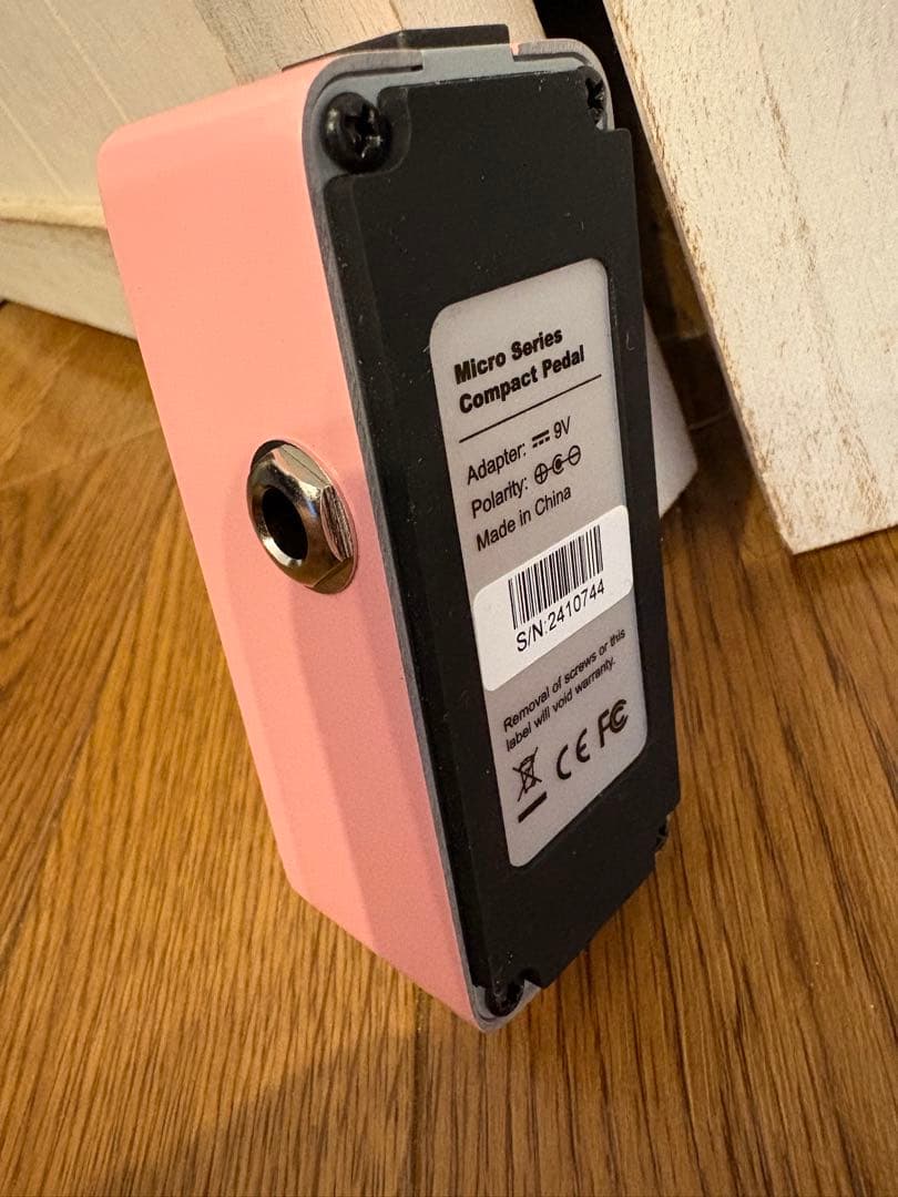 mooer D7 DELAY ピンク ディレイペダル