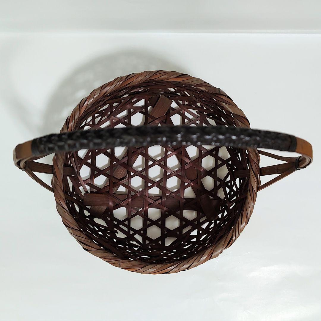 銘入り 竹真斉 竹製手つき籠 銘入り 竹真斉 竹製手つき籠 Yahoo