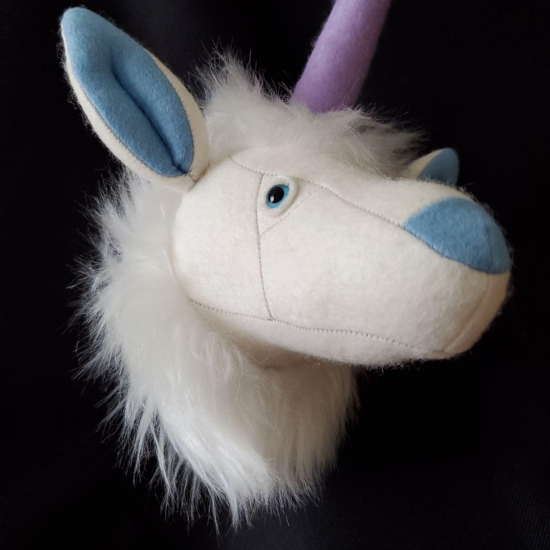 ユニコーン ぬいぐるみ 壁飾り