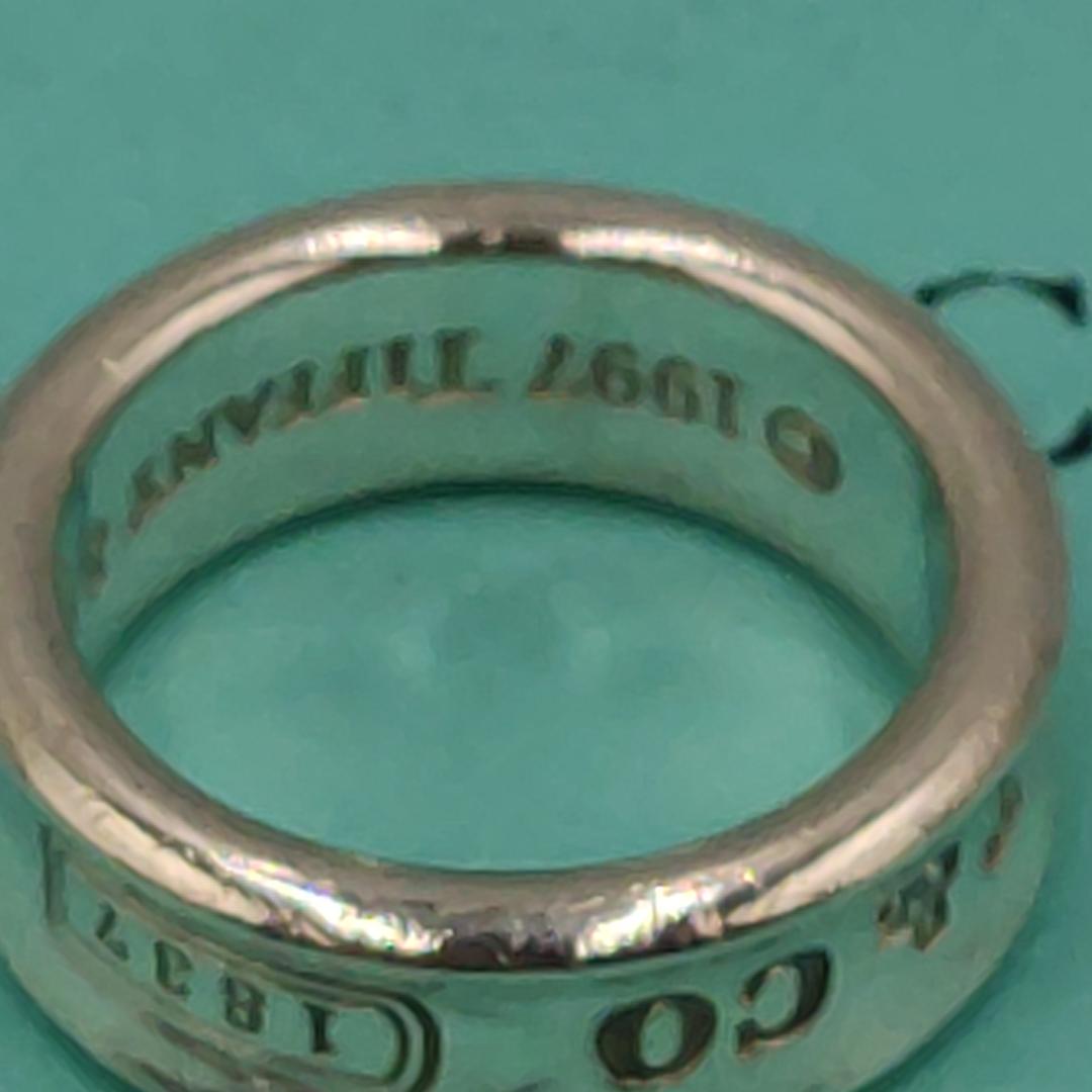 【リペア済み】Tiffany & Co　ティファニー　 ナローリング 10.5号