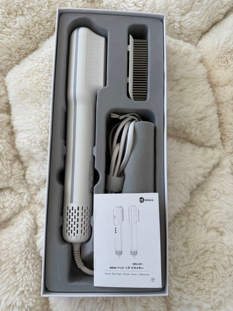 新品・未開封】mino Pet Hair Dryer 犬・猫用 - メルカリ