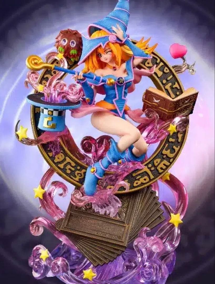 遊戯王 ブラック·マジシャン ガレキ ガレージキット スタチュー