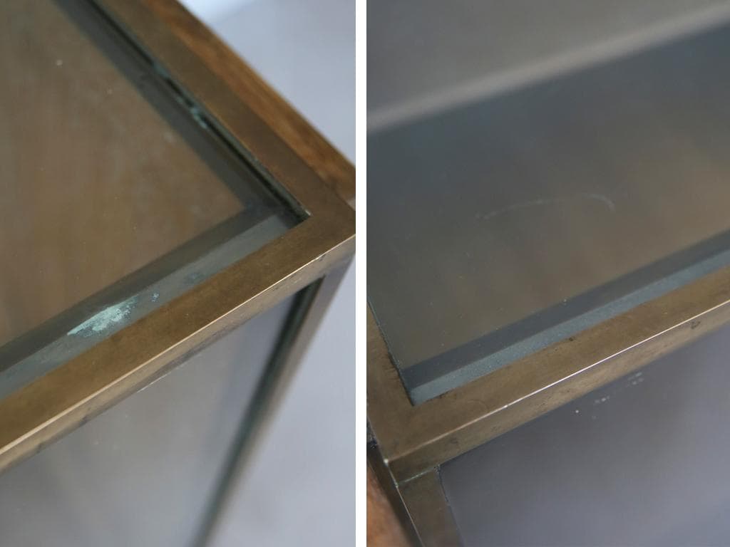 英国アンティークショップディスプレイキャビネット/カウンター