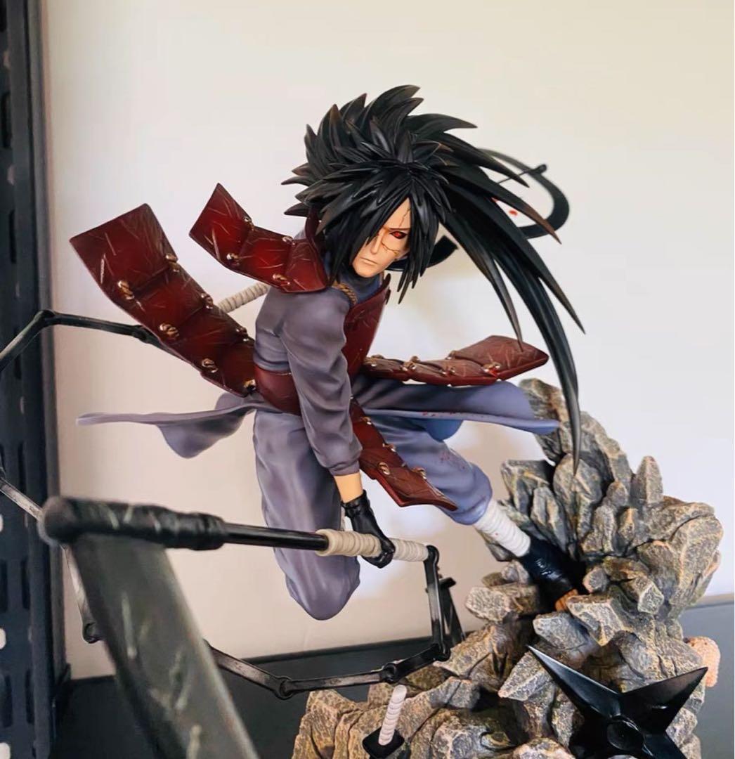 NARUTOナルト うちはマダラ ガレージキット ガレキ スタチュー②③