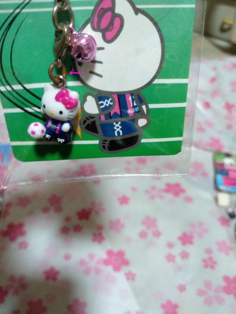 【難有り】ハローキティ キーホルダー キティちゃん ストラップ