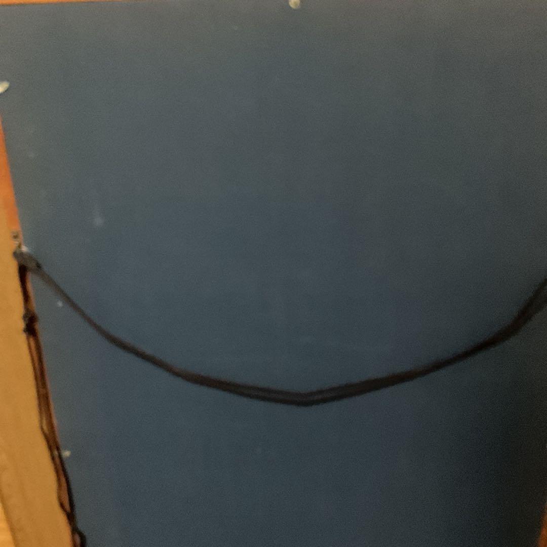 中国画 花鳥図 木枠扁額 【 牡丹に小禽図 】 落款名無 作者不詳