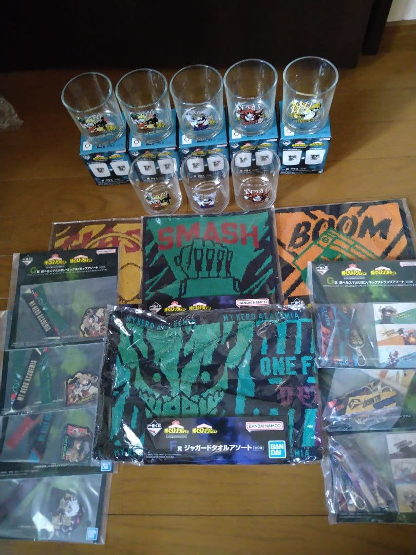 僕のヒーローアカデミア フィギュアセット新品未開封。