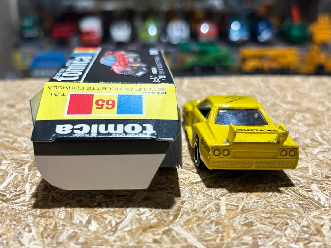 トミカ 日本製 黒箱 65 スカイライン シルエット フォーミュラ　河口湖特注
