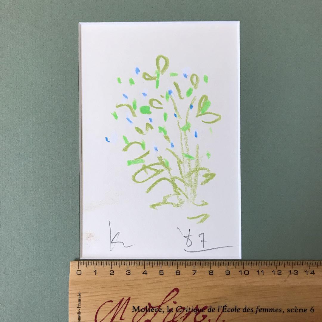 黒田征太郎　パステル画