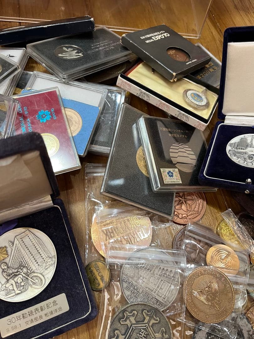 記念メダルまとめ　鉄道模型　6.1kg