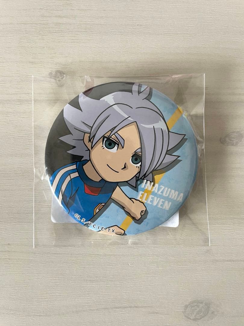 イナズマイレブン 吹雪士郎 15周年 オンラインくじ 缶バッジ - メルカリ