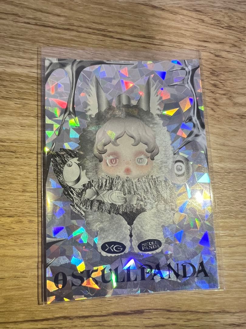 POP MART SKULL PANDA XGコラボ スカルパンダ　カード付き