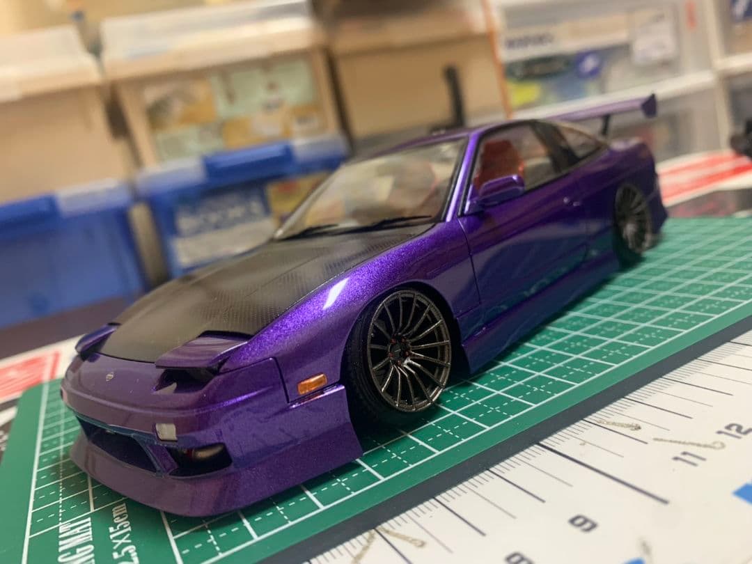 アオシマ　1/24 URAS RPS13 180SX 完成品 1/24 URAS RPS13 180SX '96 Ver.2(ニッサン)｜株式会社 青島文化教材社