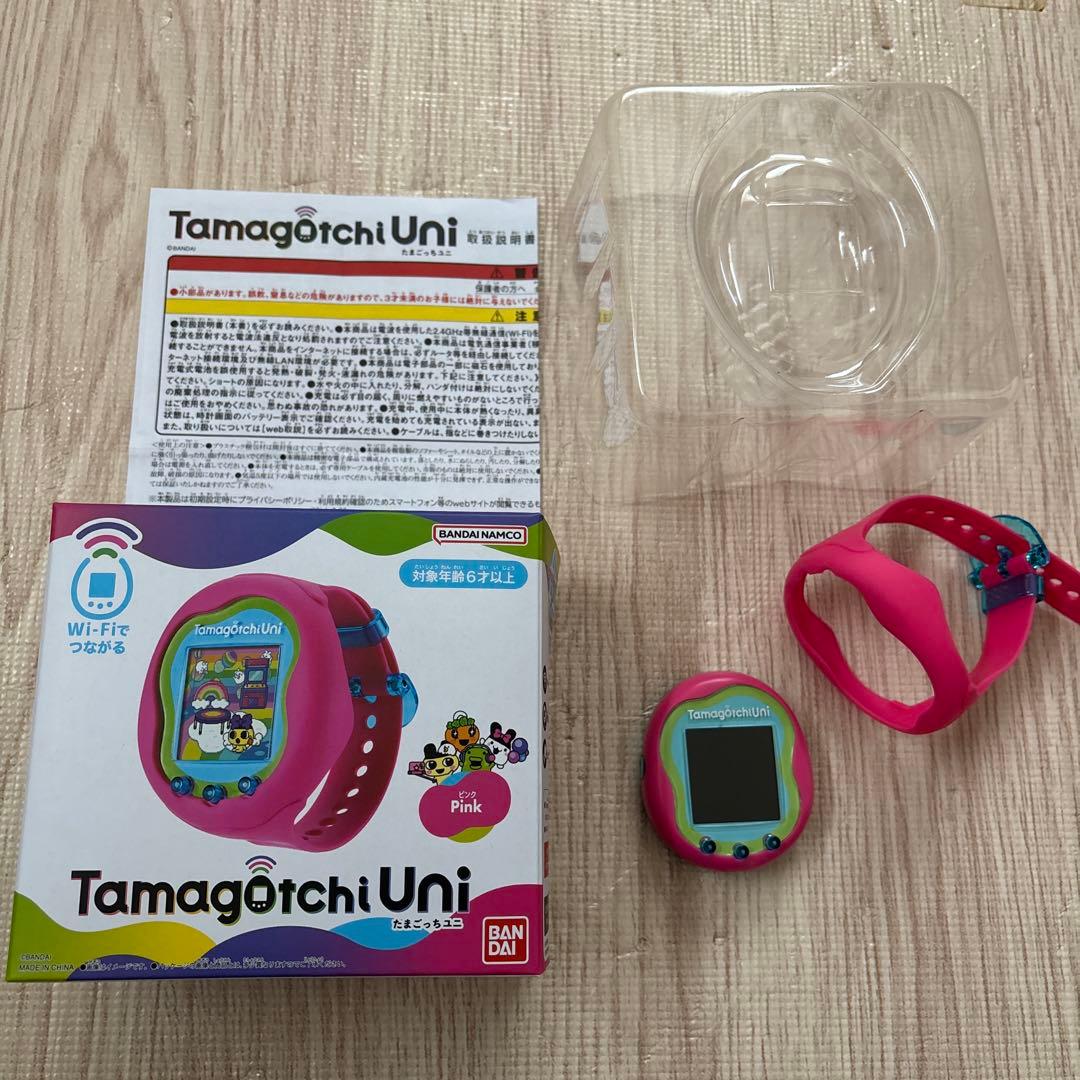 こっと様：たまごっち　Tamagotchi Uni ピンク Wi-Fi接続
