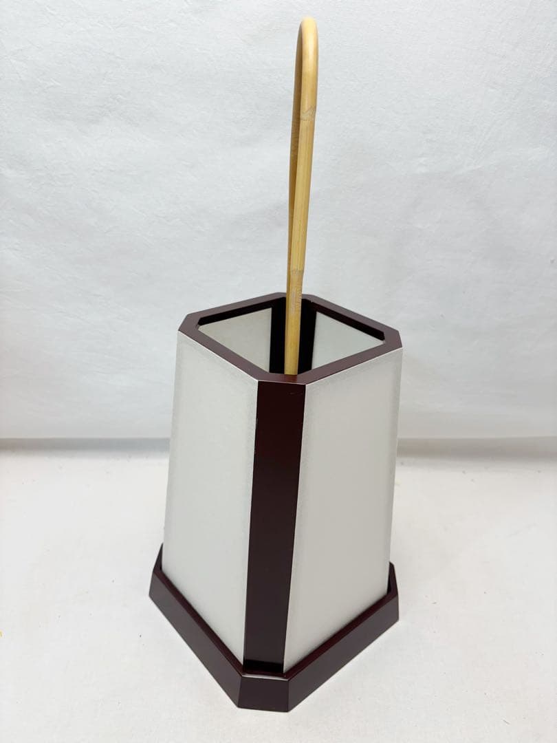 ほぼ未使用 茶道具 溜塗 あんどん 足元行灯 夜咄 露地行燈 灯火具