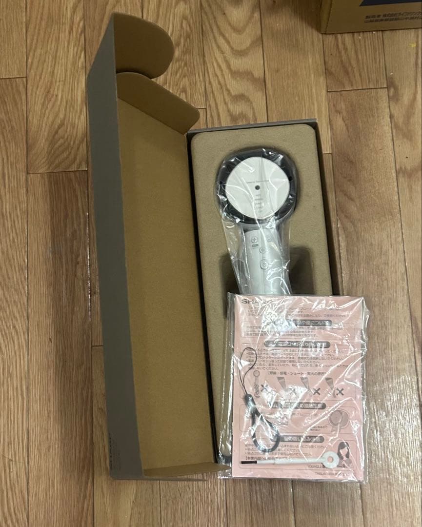 SHARP プラズマクラスタードレープフロードライヤー ルミナスホワイト