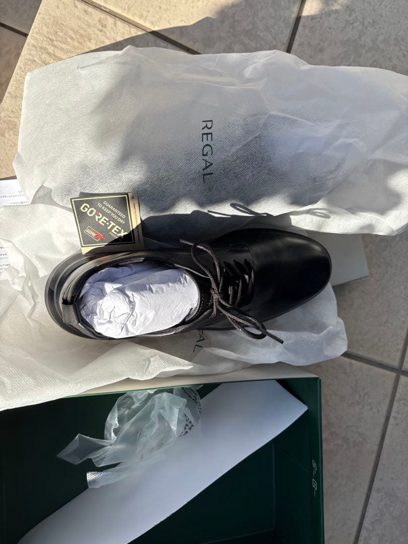 (最終値下げ)REGAL ブラック 24.5 70GL スニーカー　ゴアテックス