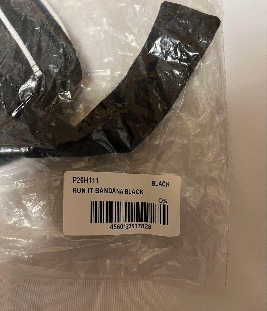 PALACE Run It Bandana ブラック バンダナ