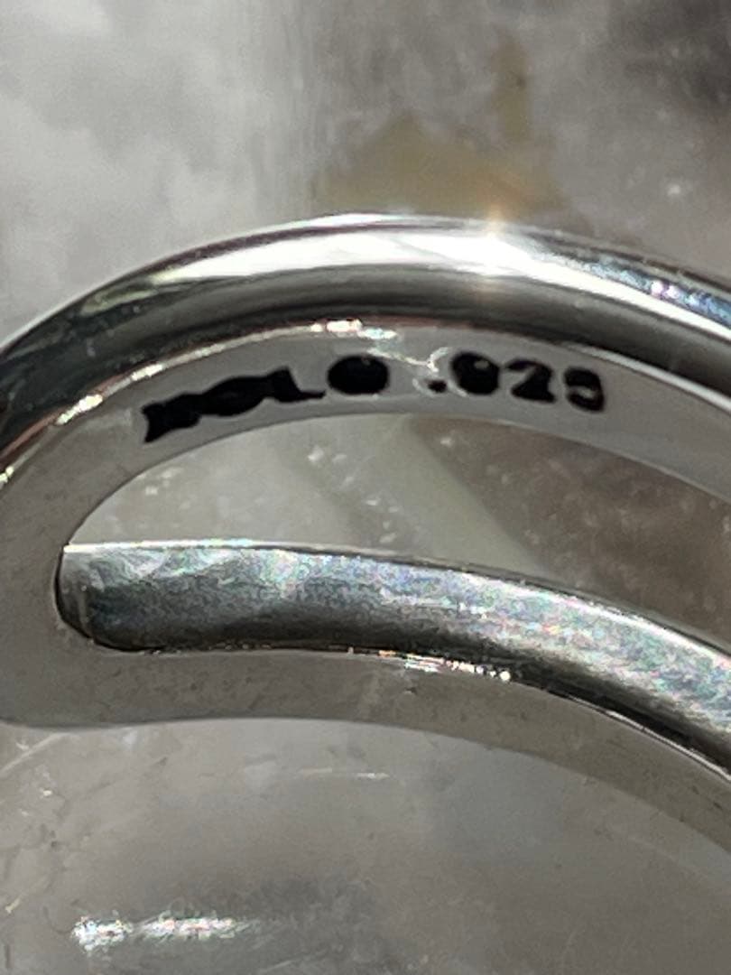XOLO JEWELRY H Ring ダブルリング　925 ショロ　18号