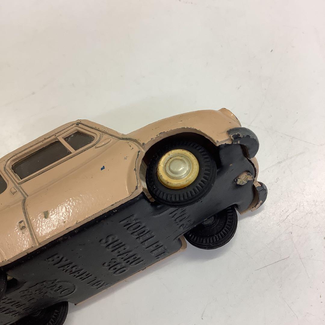 mm2718⑥昭和レトロ　モデルペット　スバル360 No.3 箱あり　1/36