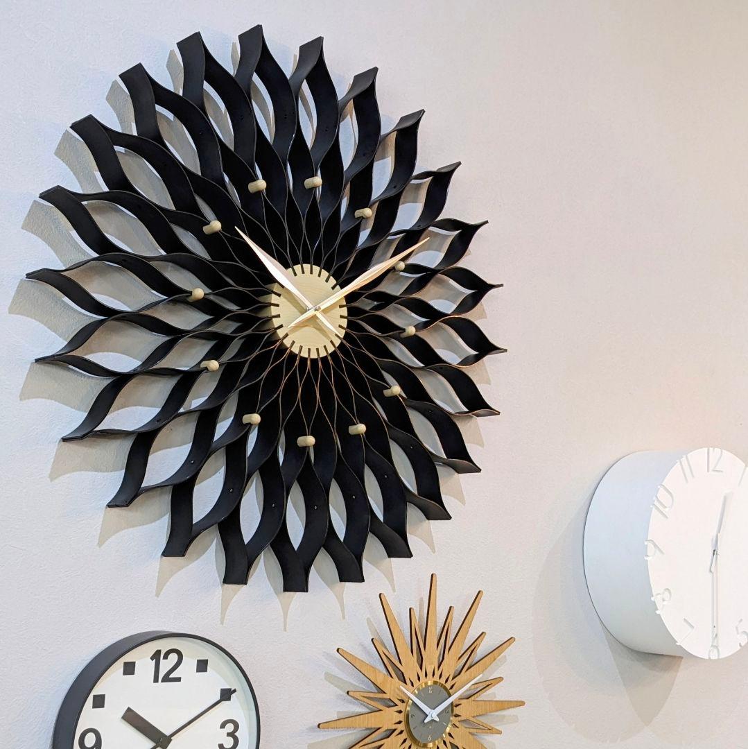 【新品 希少】 インターフォルム 掛け時計 フィオリトゥーラ 大型 廃盤商品