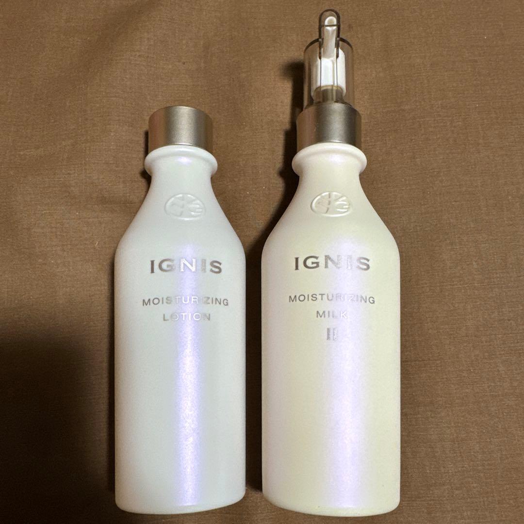 イグニス モイスチュアライジング ミルクⅡ＆ローション-公式サイト