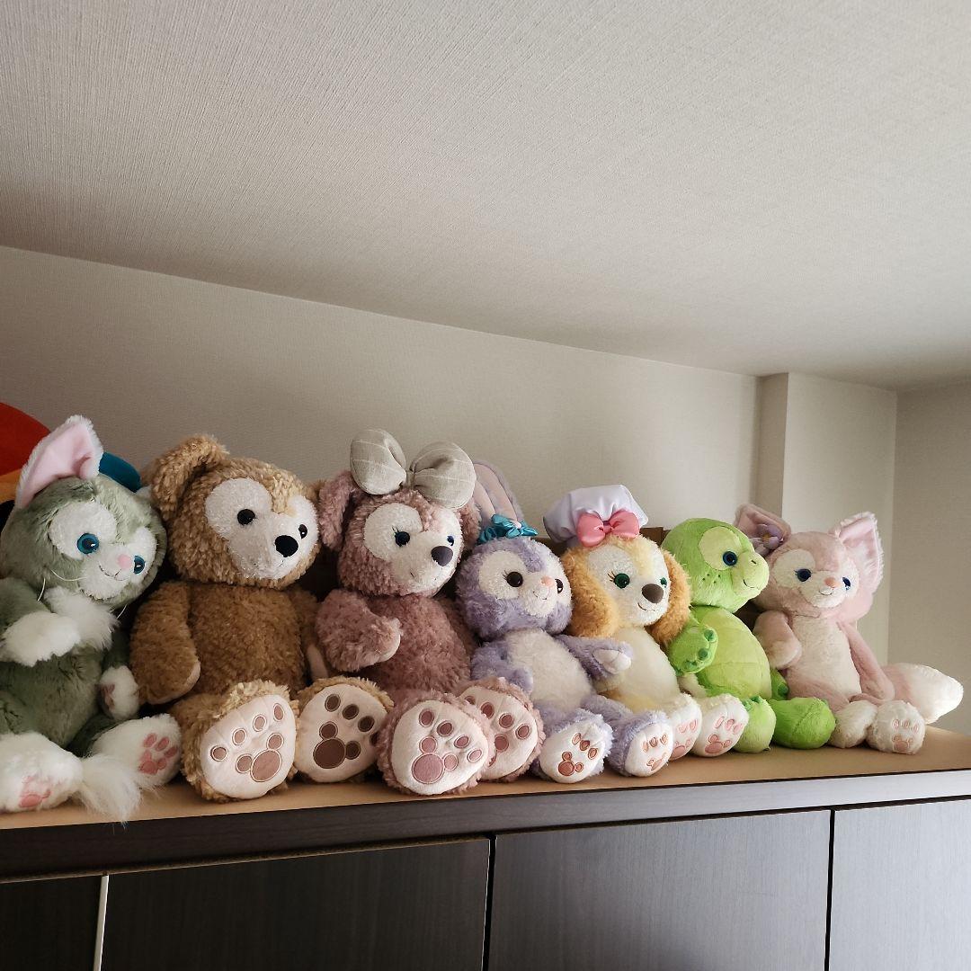 ダッフィーフレンズぬいぐるみ(S)7体セット