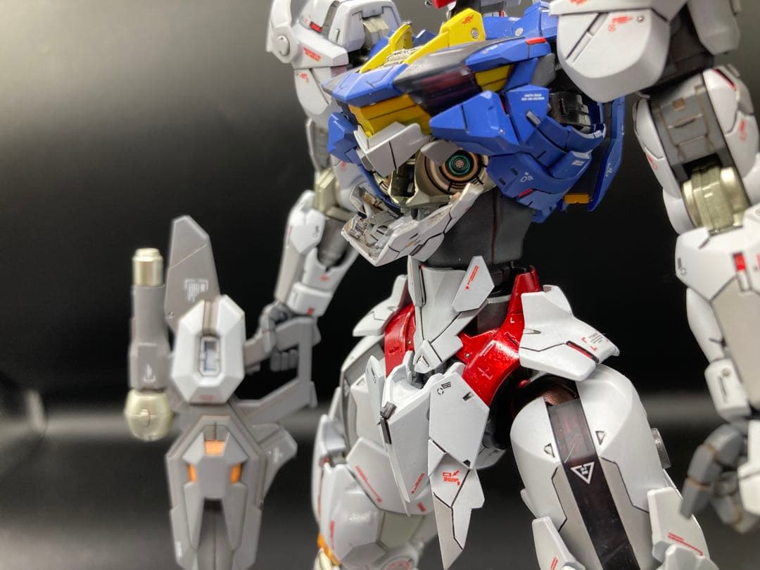 ガンダムエアリアル 1/100 改修全塗装済み完成品 フルメカニクス水星の魔女