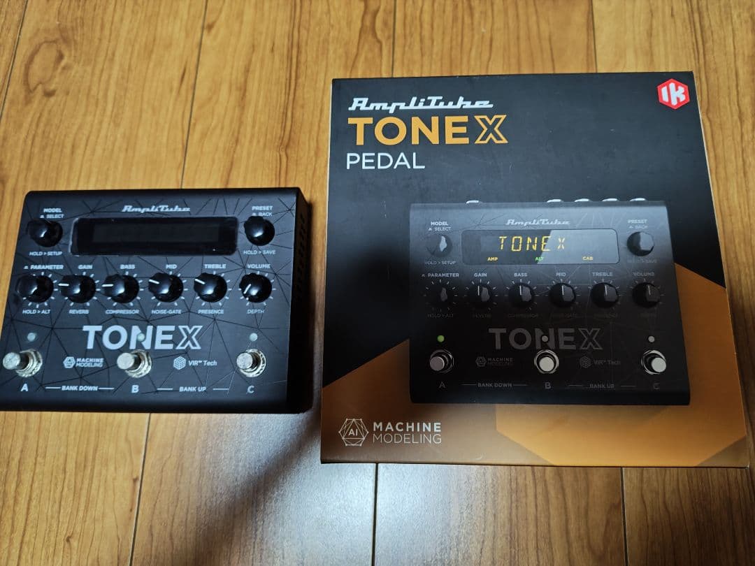 IK Multimedia TONEX pedalトランスファ済(ソフトなし)
