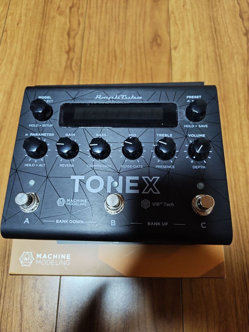 IK Multimedia TONEX pedalトランスファ済(ソフトなし)