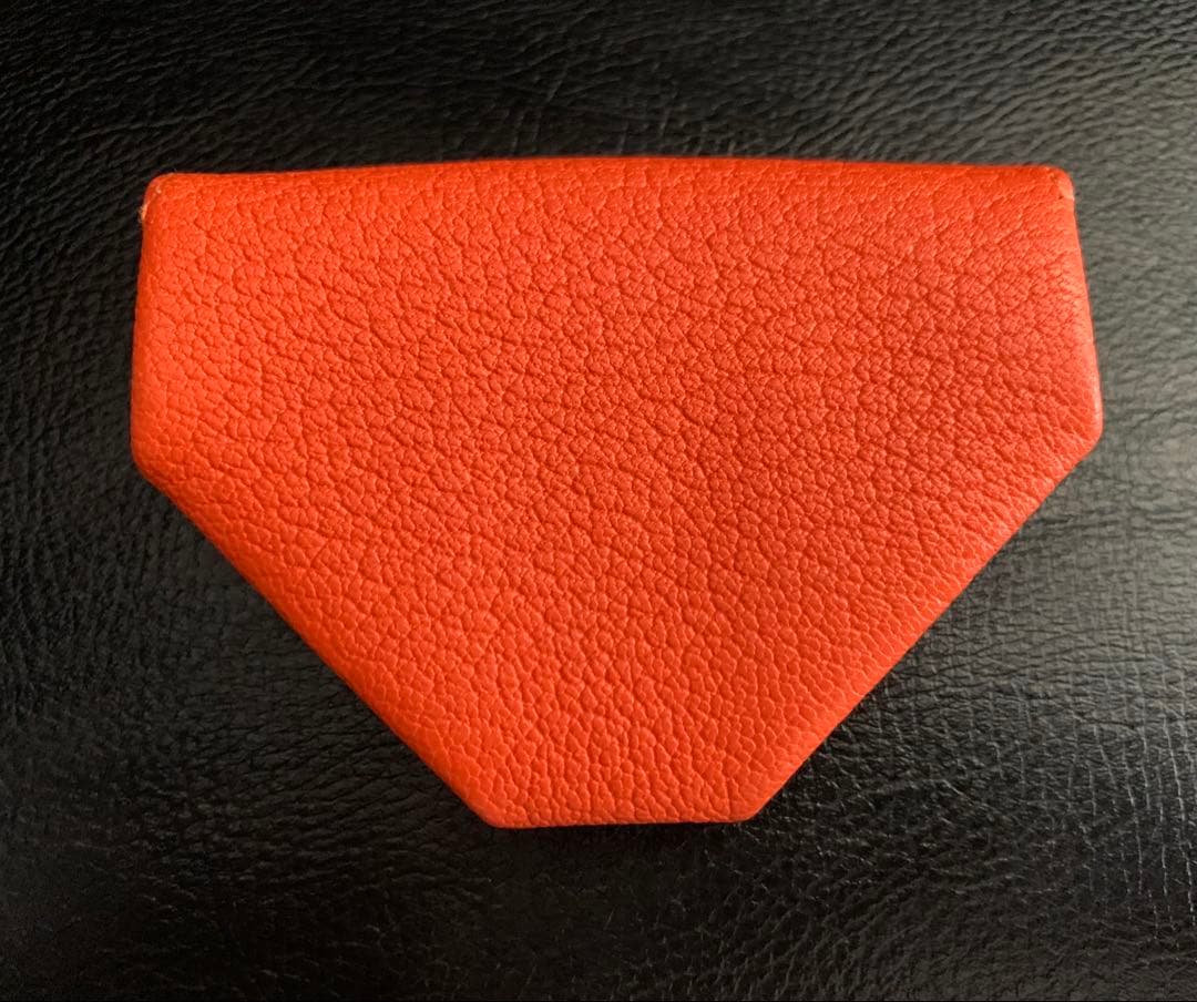 HERMES エルメス　ルヴァン　キャトル　ケース　小銭　未使用　オレンジ